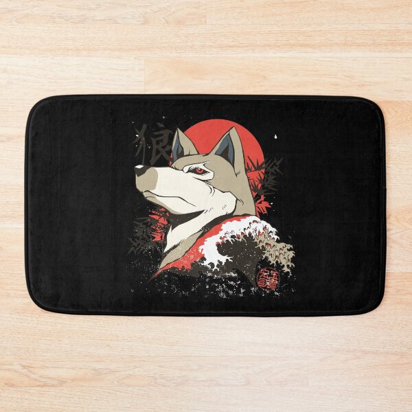Item preview, JAPANESE WOLF T-SHIRT TEE SWEATER HOODIE GIFT PRESENT BIRTHDAY CHRISTMAS designed and sold by Timcito.