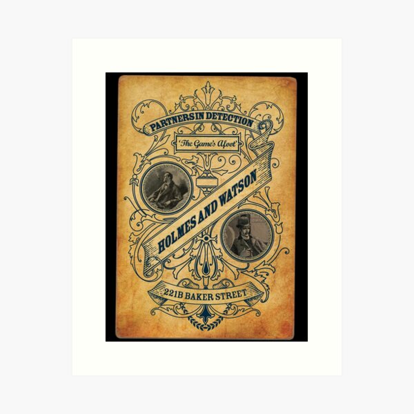 Item preview, Holmes And Watson T-Shirt designed and sold by OutlawOutfitter.