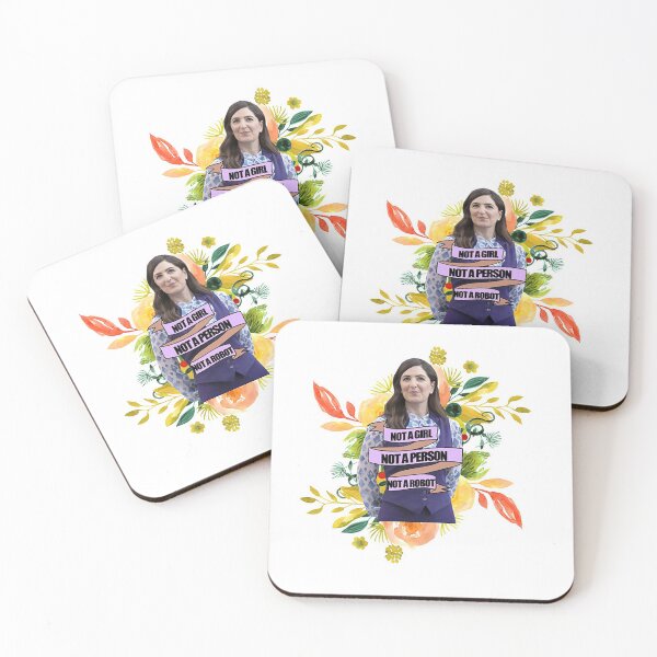 Item preview, Not a Girl - The Good Place Janet Quote designed and sold by jellevossen.