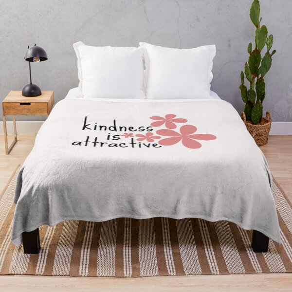 Item preview, Kindness Floral Cute Funny Sarcastic Happy Fun Introvert Awkward Spiritual Geek Hipster Silly Inspirational Motivational Gift designed and sold by EpsilonEridani.