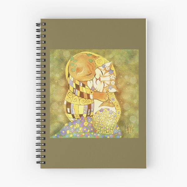 Item preview, Klimt Kitten Kiss designed and sold by hinxlinx.