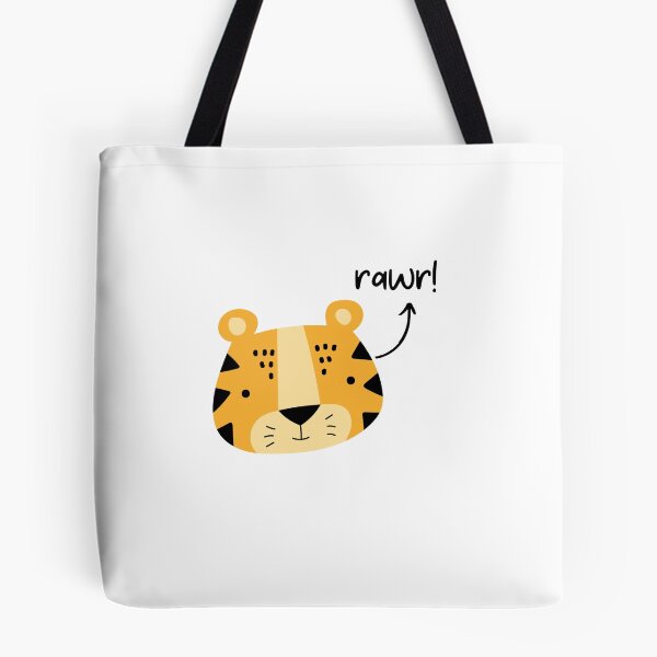Item preview, Rawr Tiger Cute Funny Happy Sarcastic Spiritual Animal Birthday Gift designed and sold by EpsilonEridani.