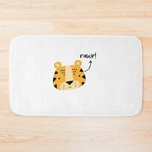 Item preview, Rawr Tiger Cute Funny Happy Sarcastic Spiritual Animal Birthday Gift designed and sold by EpsilonEridani.