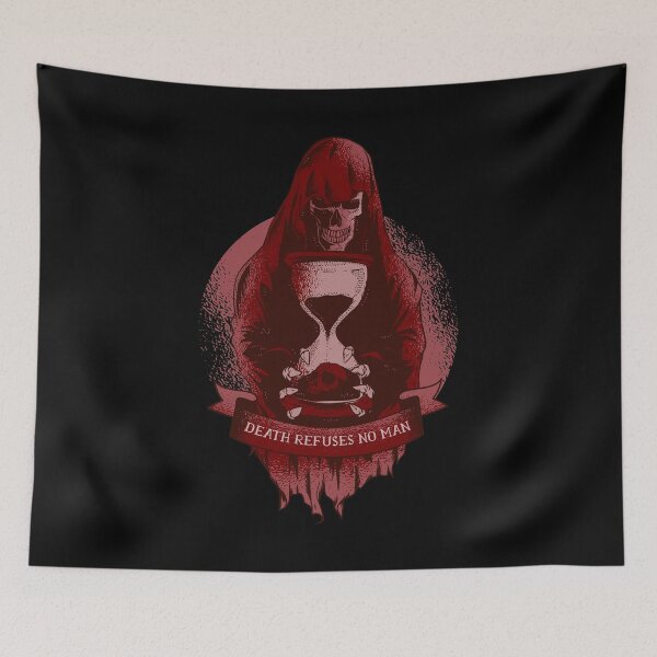 Item preview, Grim reaper with hourglass. designed and sold by emphatic.