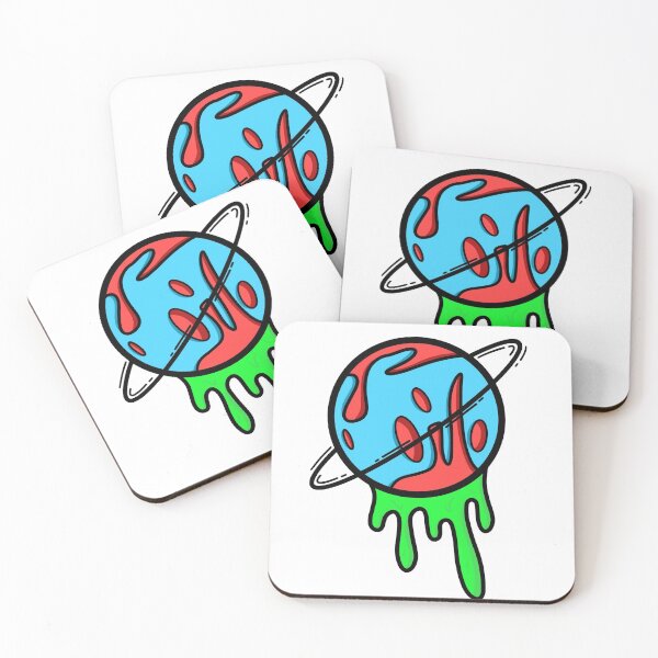 Aperçu de l'œuvre Drippy Planet créée et vendue par mmoory.