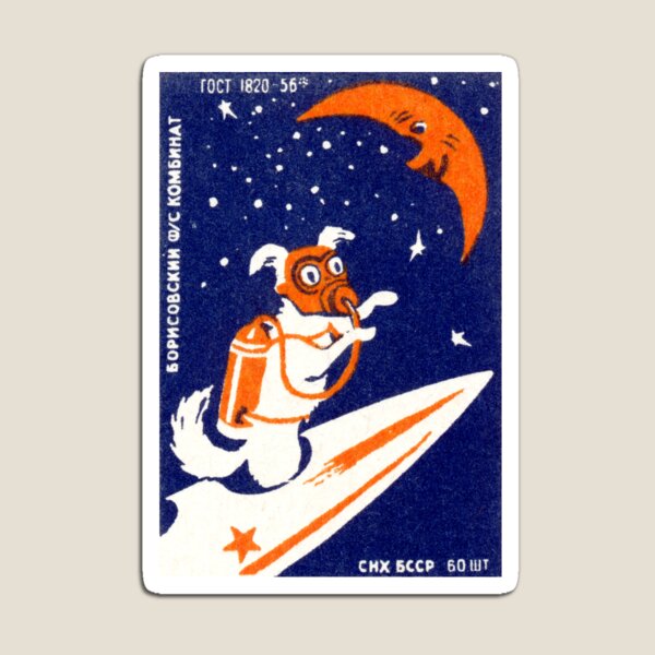 Artikel-Vorschau von 1957 Laika, Weltraumhund, designt und verkauft von historicimage.