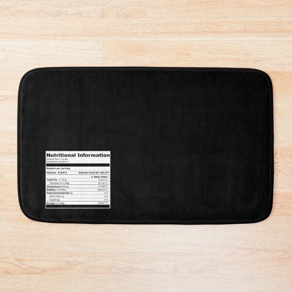 Item preview, Zombie snack nutritional information - Contents: 1 whole Human designed and sold by newbs.