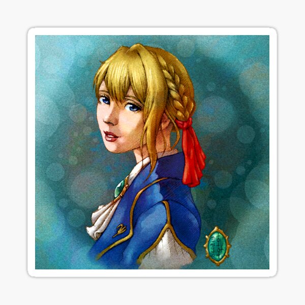 Item preview, Girl with an Emerald Pendant designed and sold by hinxlinx.