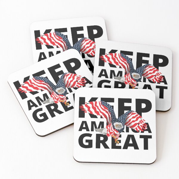 Item preview, Keep America Great Trump For President American US Flag Eagle designed and sold by ThatMerchStore.