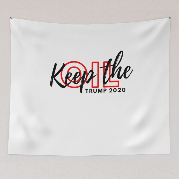 Item preview, Keep The Oil Trump For President American US Flag Eagle designed and sold by ThatMerchStore.