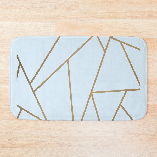 Item preview, Blue and golden geometric background designed and sold by Jenmag.