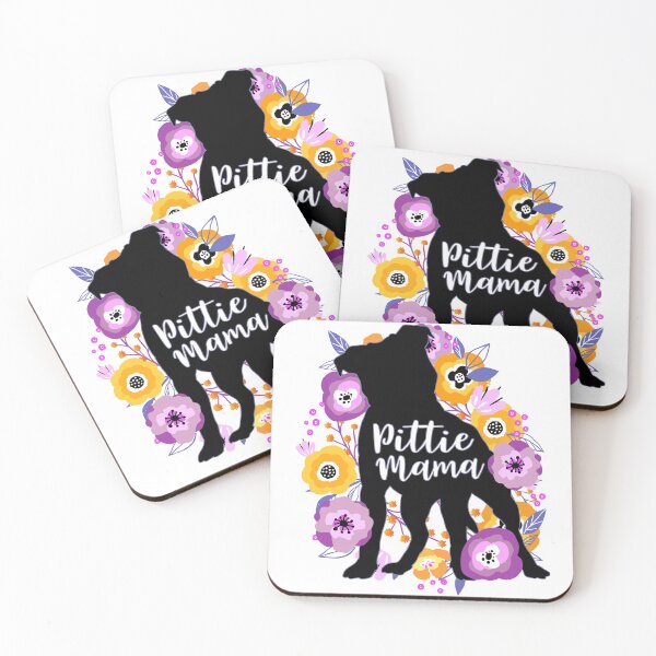 Artikelvorschau, Pittie Mama Blumen platzen entworfen und verkauft von PrettyPittie Shop.