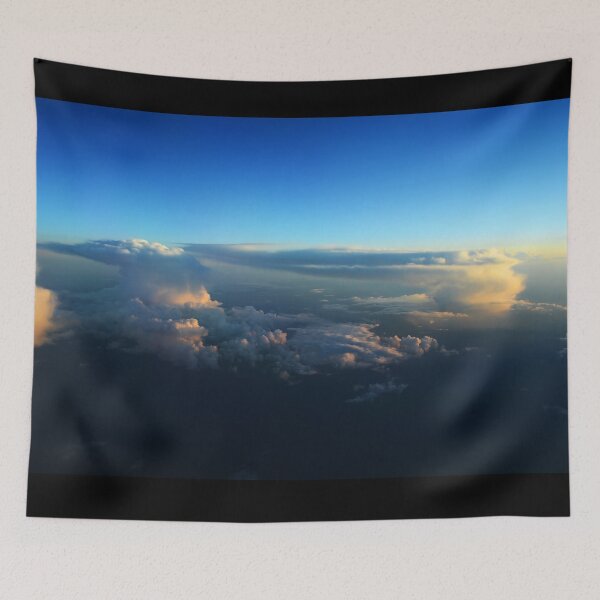 Item preview, Clouds from above during sunset designed and sold by ThePilotChannel.