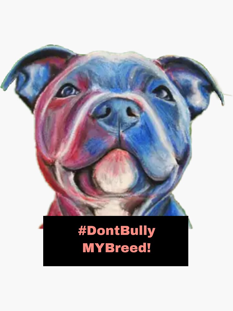Thumbnail 3 of 3, Sticker, Pitbull designed and sold by racer0220.