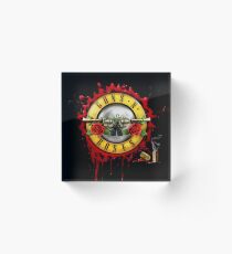 lifetime guns no this n roses Acrylic Block