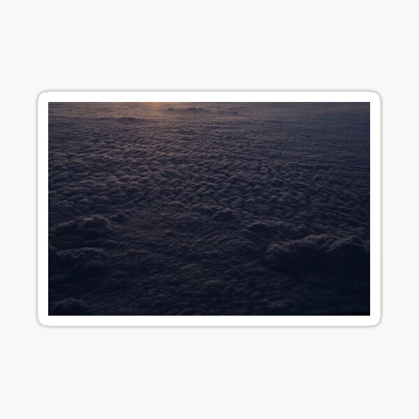 Item preview, Nubes en la puesta de sol desde arriba designed and sold by ThePilotChannel.