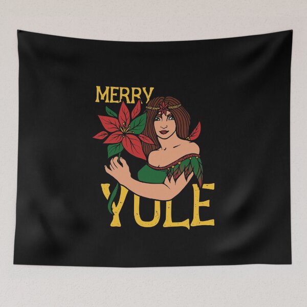 Item preview, Merry Yule Goddess designed and sold by FrictionMaxxing.