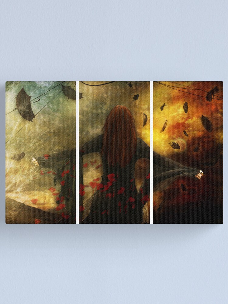 Alternate view of Falling Canvas Print