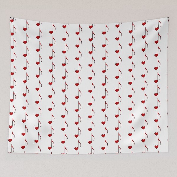 Item preview, Musical note heart - red designed and sold by Anteia.