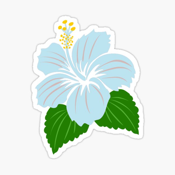 Item preview, Light Blue Hibiscus  designed and sold by Braydenhamann.
