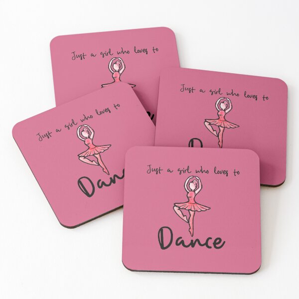 Item preview, Just a girl who loves DANCE designed and sold by FrictionMaxxing.