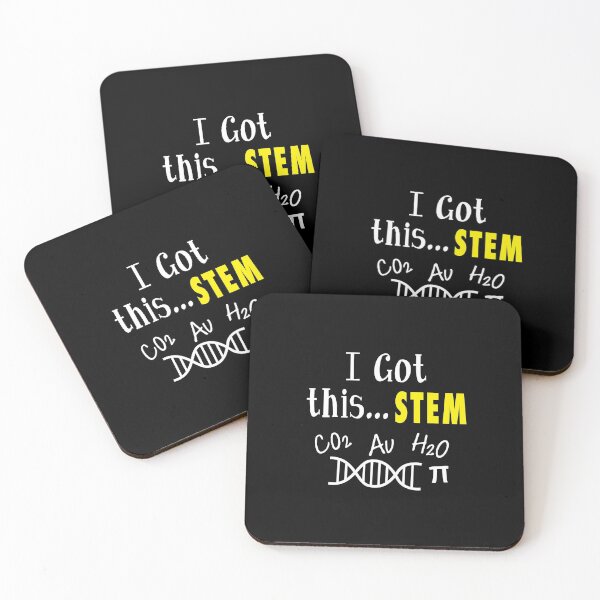 Item preview, 'I Got This…STEM'  (Black) designed and sold by The Button Gal.
