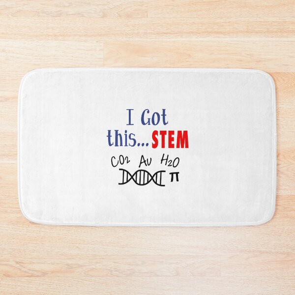 Item preview, 'I Got This…STEM' (White) designed and sold by The Button Gal.