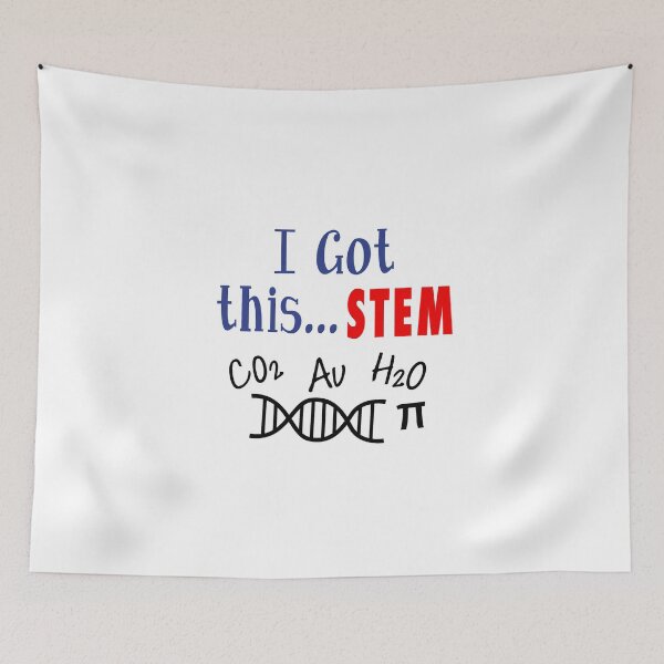 Item preview, 'I Got This…STEM' (White) designed and sold by The Button Gal.