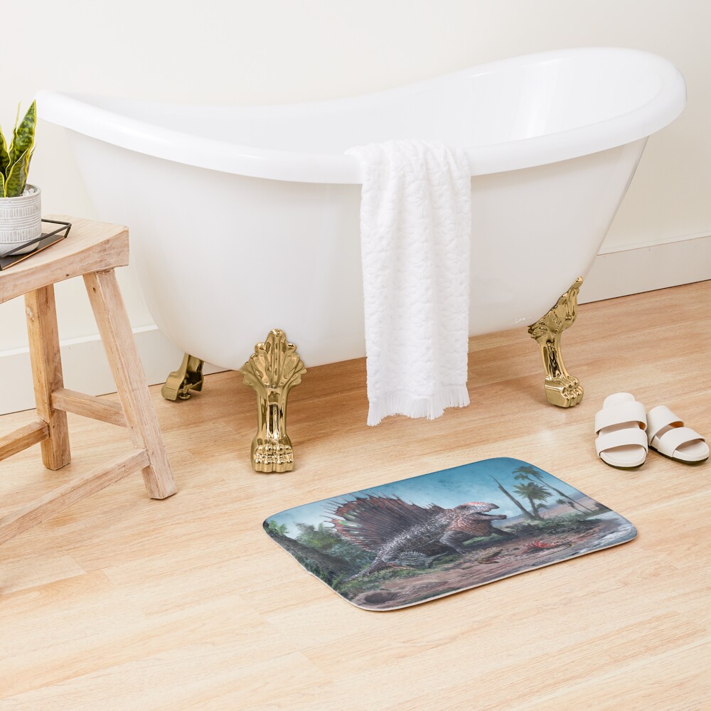 Dimetrodon Bath Mat