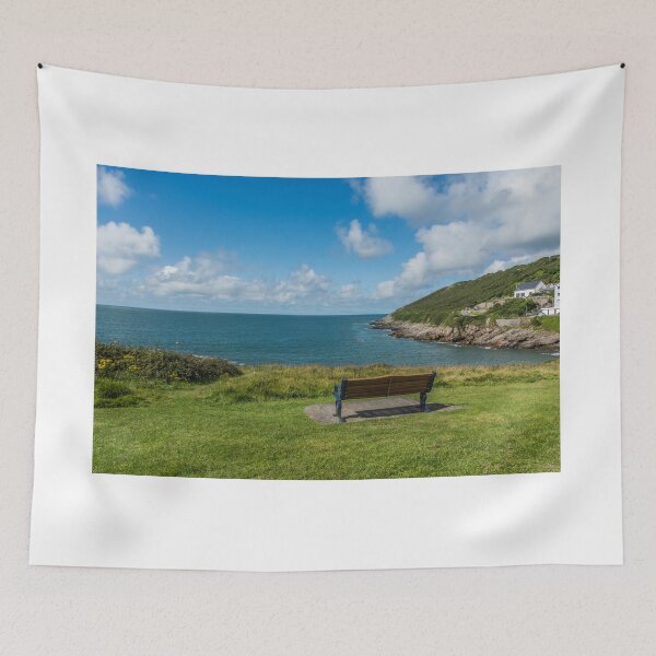 Item preview, A Seat With A View Over Limeslade Bay designed and sold by Steve Purnell Photography.