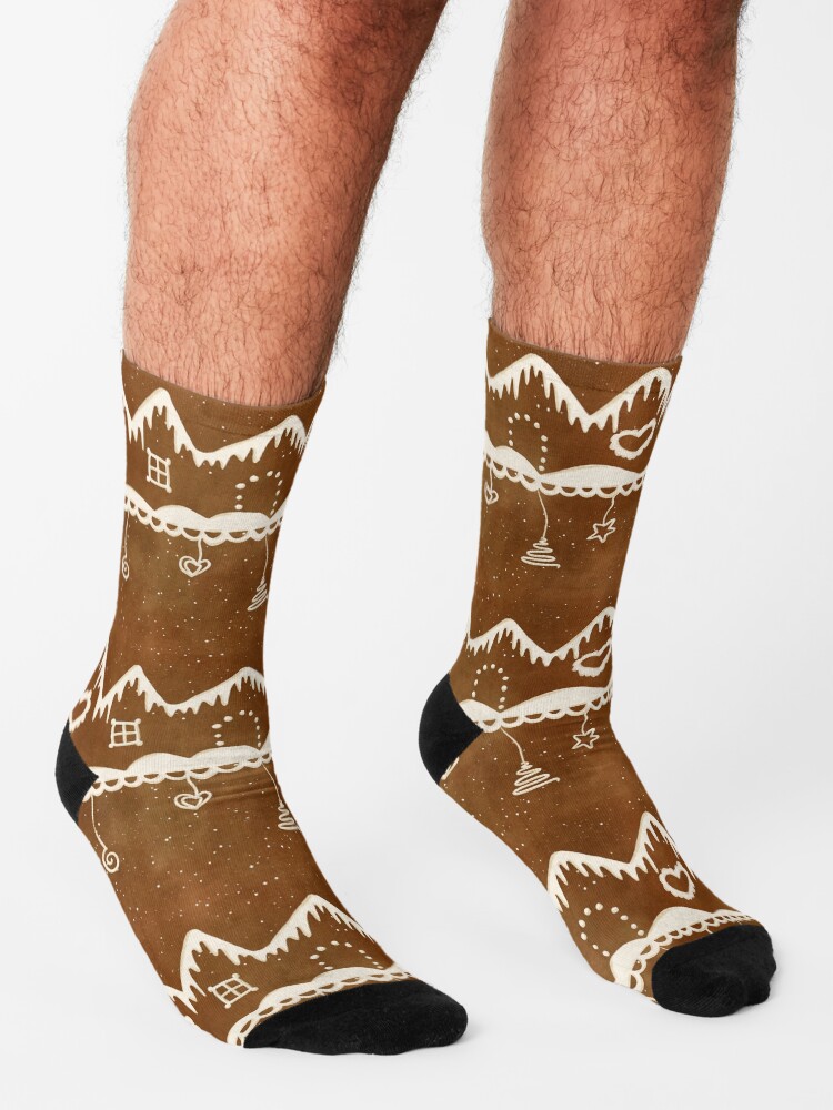 Alternate view of Gingerbread street Socks