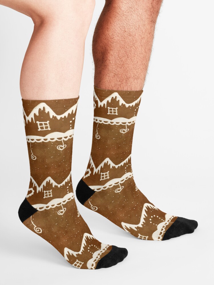 Alternate view of Gingerbread street Socks