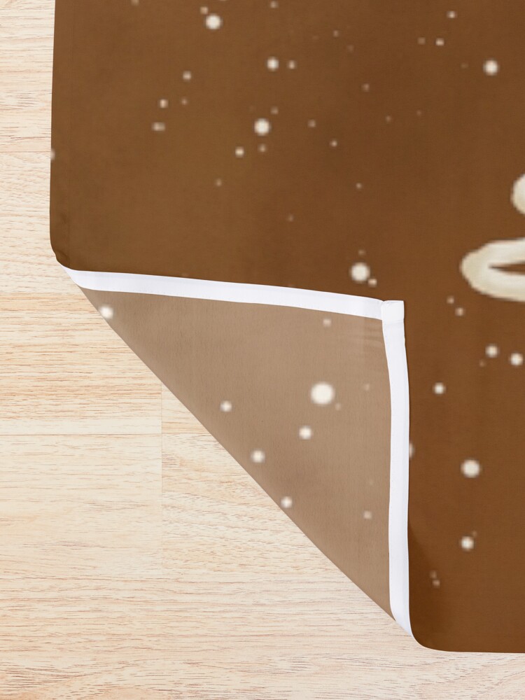 Alternate view of Gingerbread street Shower Curtain