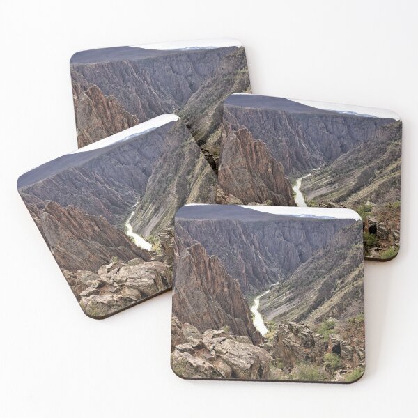 Item preview, Canyon And River At Pulpit Rock - Black Canyon Of The Gunnison National Park designed and sold by jtrommer.