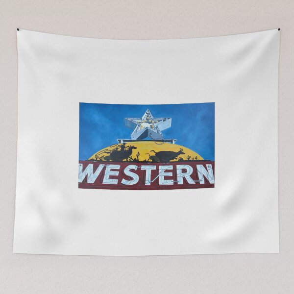Item preview, Western Neon Sign  designed and sold by neilzoid.