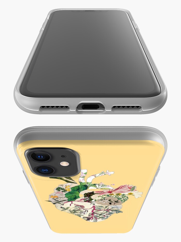 Alternate view of Vintage Botanical Heart - sunshine iPhone Case & Cover