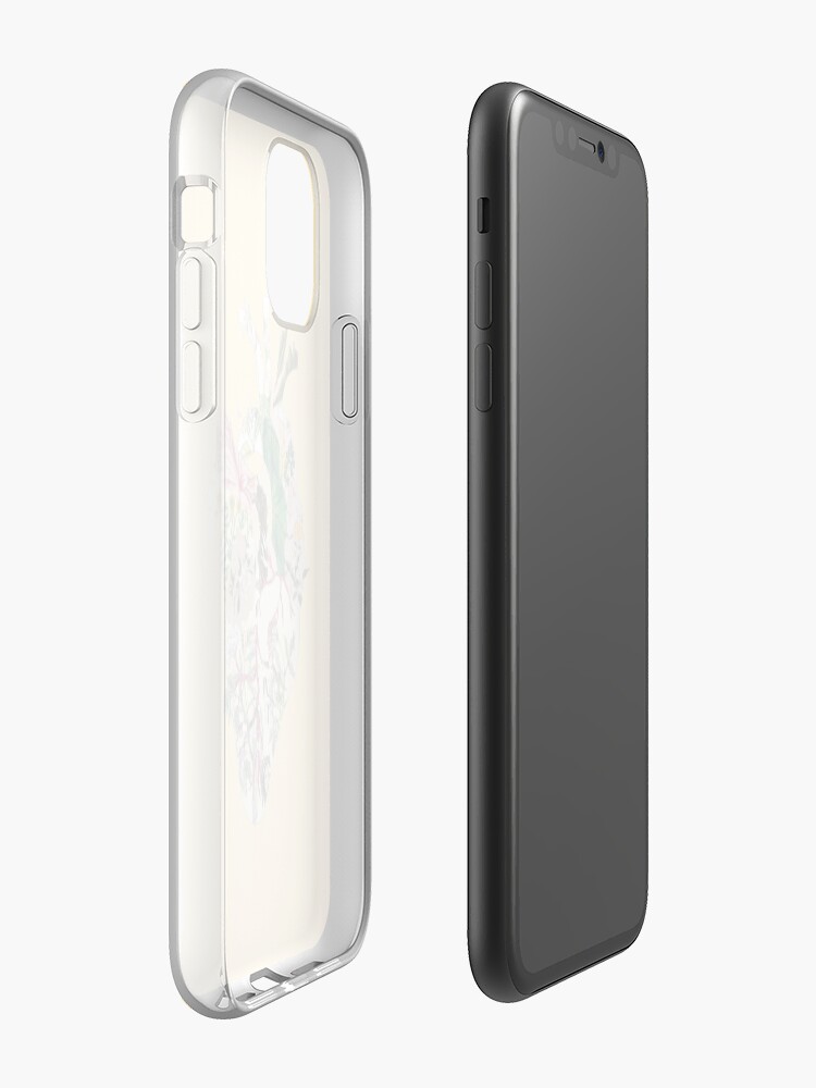 Alternate view of Vintage Botanical Heart - sunshine iPhone Case & Cover