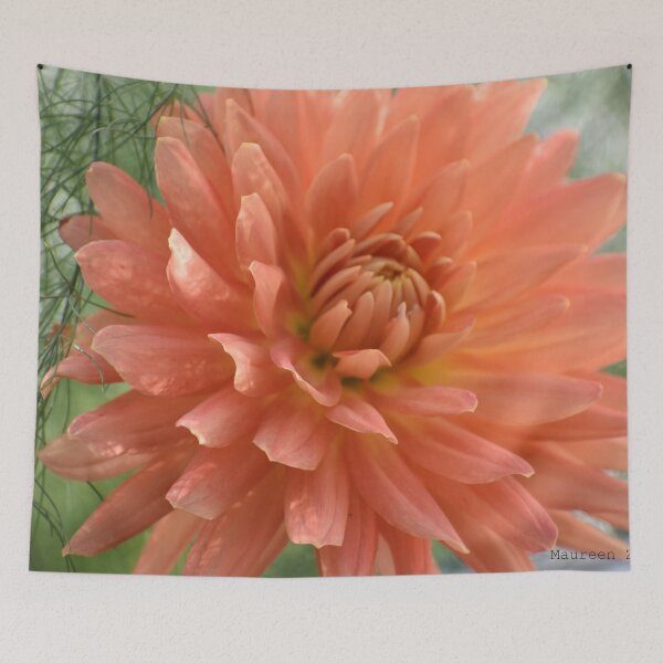Item preview, Peach Dahlia designed and sold by Maureen Zaharie.