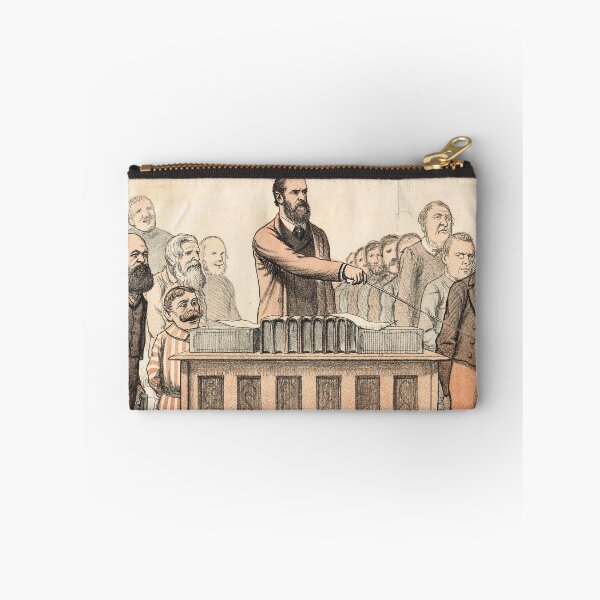 Item preview, Charles Stewart Parnell cartoon scanned from the United Ireland Newspaper supplement of 11 July 1885 designed and sold by artfromthepast.