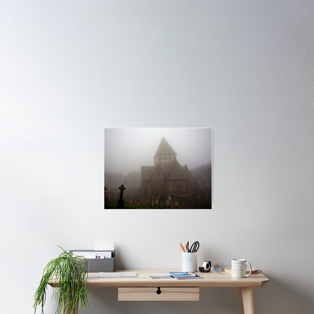 Fog in the Graveyard Poster