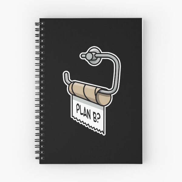 Item preview, Plan B funny empty toilet paper toilet improvise designed and sold by LaundryFactory.