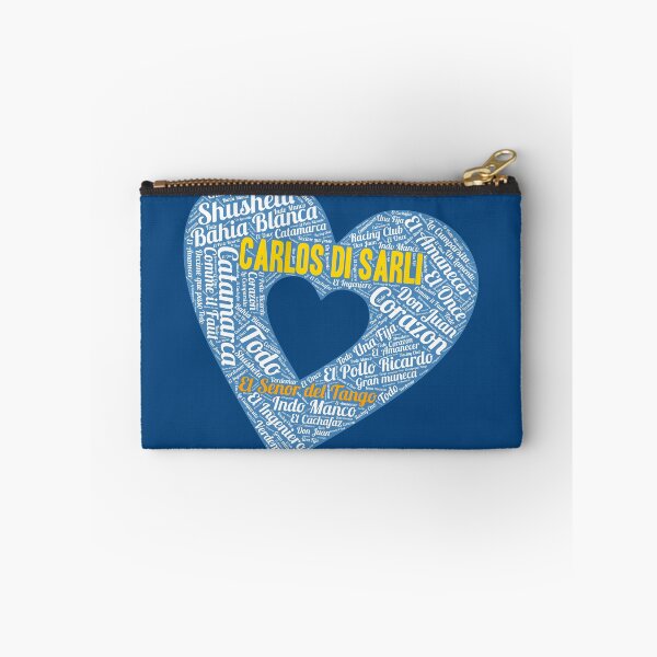 Item preview, I Heart Carlos Di Sarli - El Señor del Tango Word Art Heart designed and sold by infinitetango.
