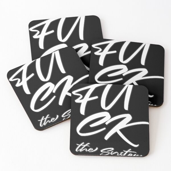Item preview, Fuck the system designed and sold by Kube7.