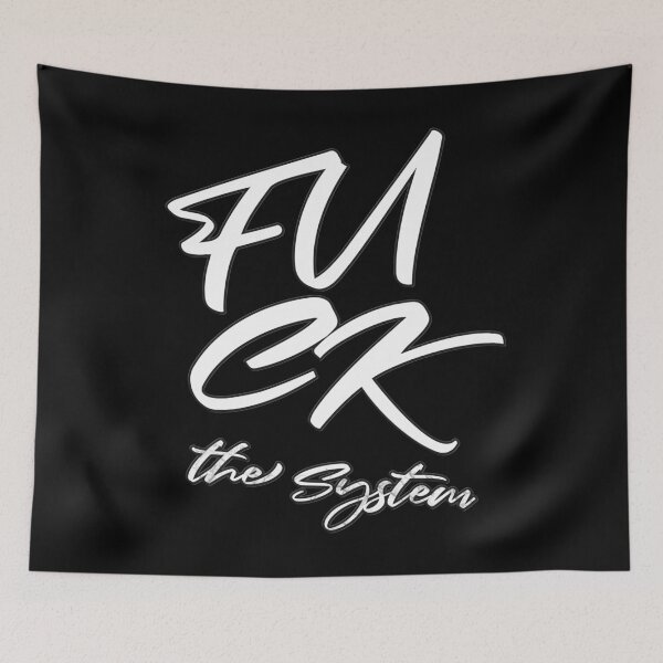 Item preview, Fuck the system designed and sold by Kube7.