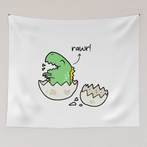 Item preview, Dinosaur Rawr Pet Cute Funny Happy Sarcastic Spiritual Animal Birthday Gift designed and sold by EpsilonEridani.