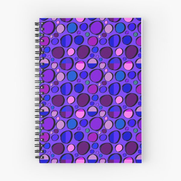 Item preview, Patchwork polka dot pattern - blue designed and sold by Carrie_Anne_Designs.