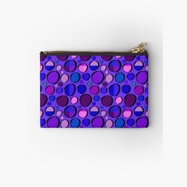 Item preview, Patchwork polka dot pattern - blue designed and sold by Carrie_Anne_Designs.