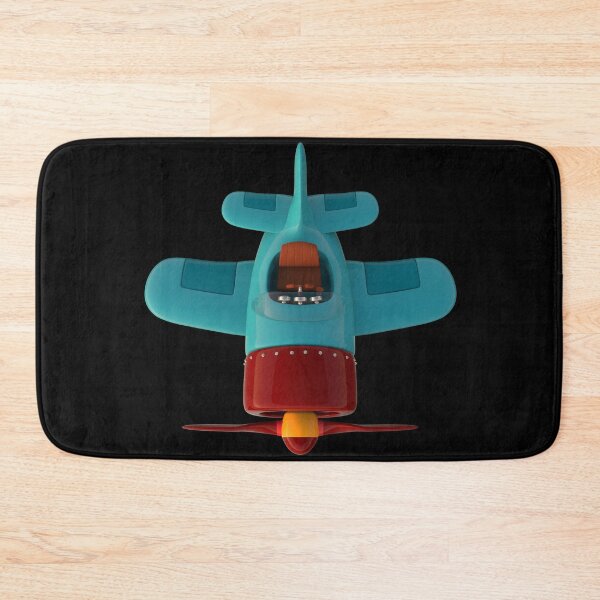 Item preview, cartoon plane top down designed and sold by Scoopivich.