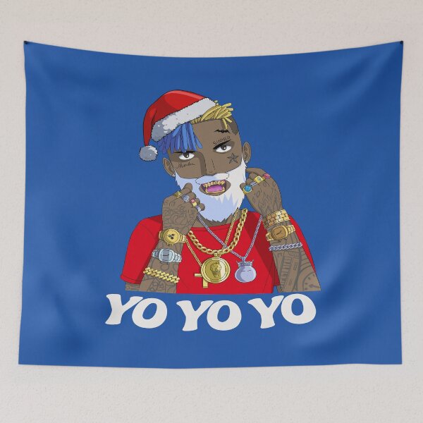 Item preview, Hip hop Santa Claus Black Christmas designed and sold by Nosek1ng.