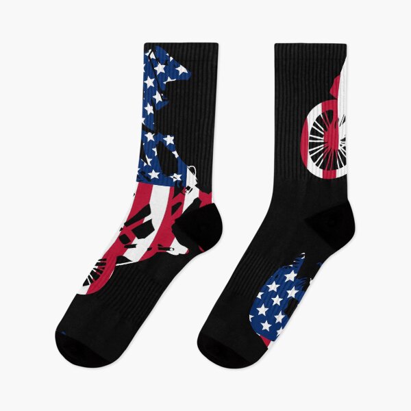 Item preview, USA World BMX racing flag tees designed and sold by Scoopivich.
